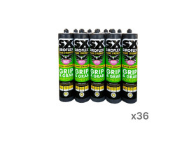 sxggb290 - grip and grab instant grab adhesive black 290ml (pack of 12) x 3 bundle, 36 x sxggw290, bundle deals