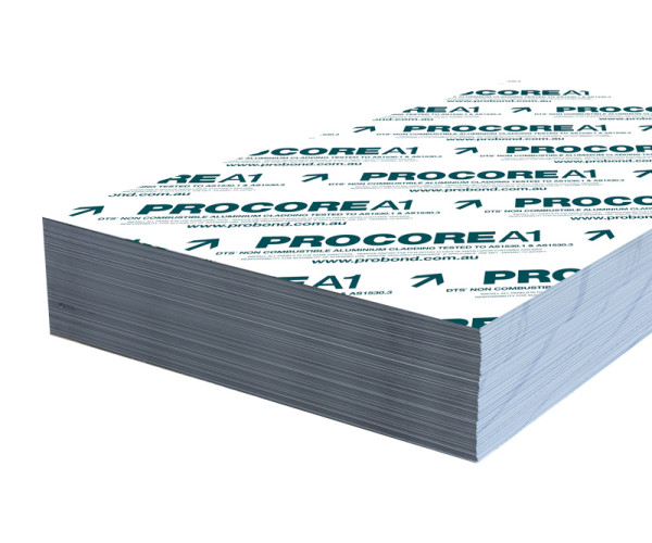 procore a1 - 4mm/0.7mm, pc6000, non-combustible aluminium panel