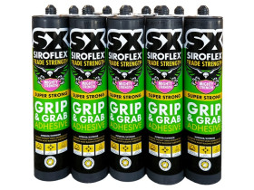 Siroflex Grip and Grab Adhesive - grip and grab instant grab adhesive 290ml, sxgg, installation & fixing