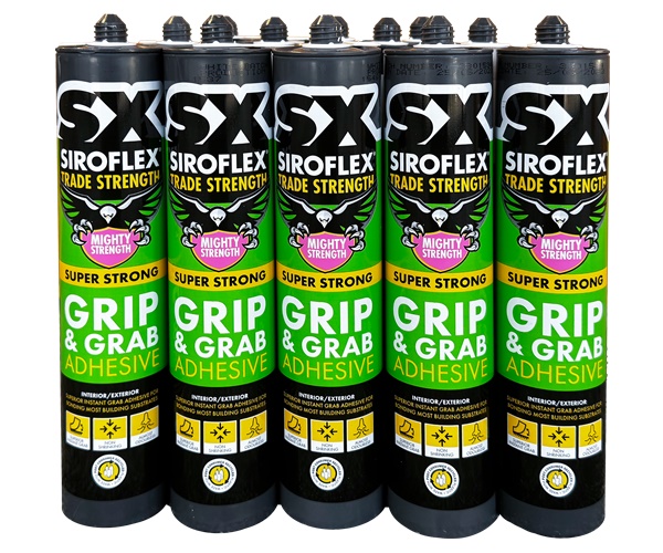Siroflex Grip and Grab Adhesive - grip and grab instant grab adhesive 290ml, sxgg, installation & fixing
