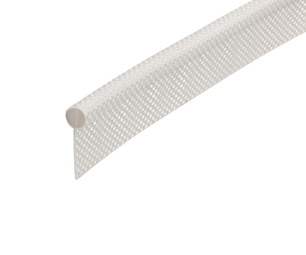 kedar edging 7.5mm - white, kde, aluminium track