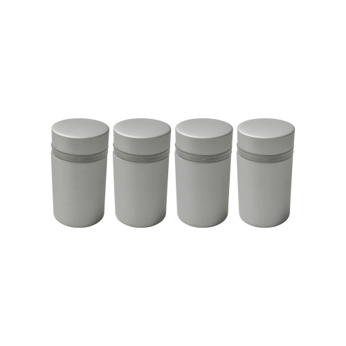 maximounts aluminium standoff 25mm - satin chrome, mmamsc, standoffs