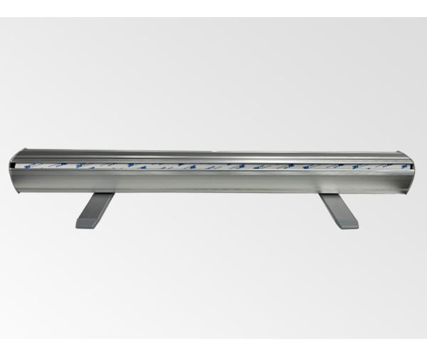 display|ad classic silver retractable banner stand, dacs, economy roll ups