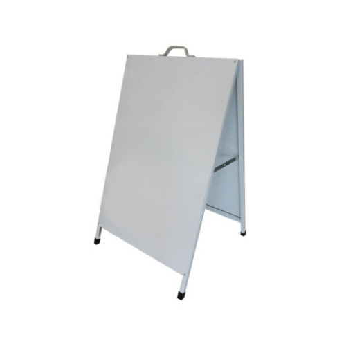 display|ad colorbond white face a-board with white frame, dafrabw, metal panel a-frames