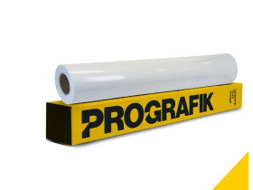 ProGrafik 2530 Monomeric High Tack Vinyl - Gloss White with Grey Air-Flow Adhesive