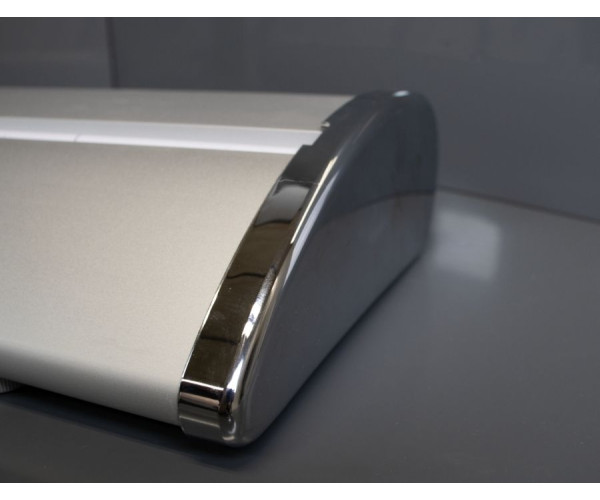 ProGrafik Retractable Banner Stand Edge Silver 850mm