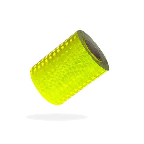 neolite nlfy50 series prismatic retroreflective fleet marking tape, nlf, fluorescent