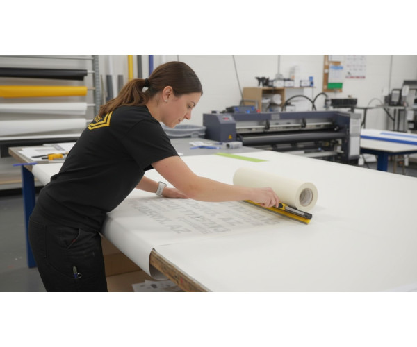 ProGrafik 1176 High Tack Paper Application Tape with lay flat Adhesive