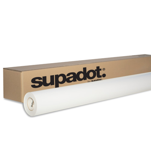 supadot octodot synthetic paper with micro-suction dot adhesive, sdod13, polypropylene & synthetic films