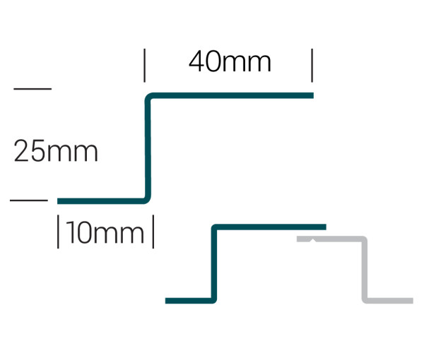 profix z-angle extrusion – high, pfzah, installation & fixing