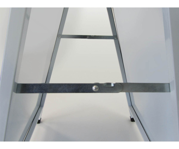 display|ad colorbond white face a-board with white frame, dafrabw, metal panel a-frames